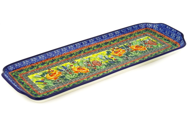 Platter with Handles 16"