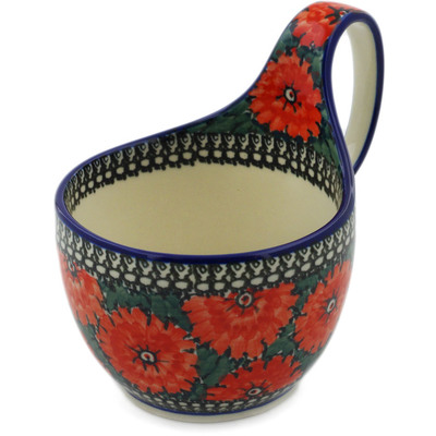 Bowl with Loop-Handle 6"