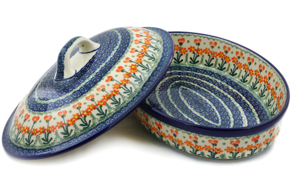 Baker with Cover 12"