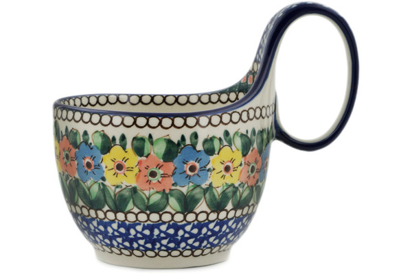 Bowl with Loop-Handle 6"