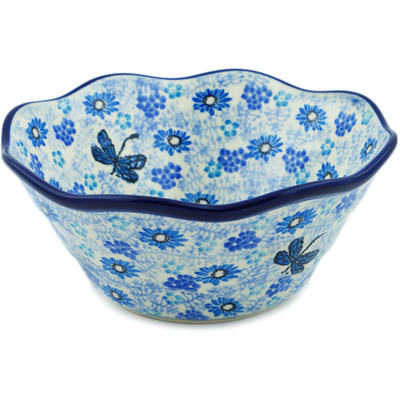 Scalloped Bowl 8"