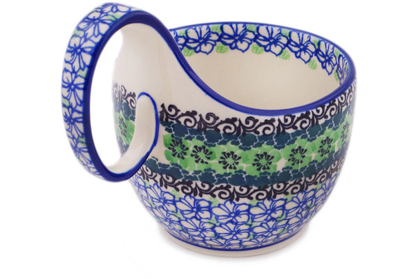 Bowl with Loop-Handle 6"