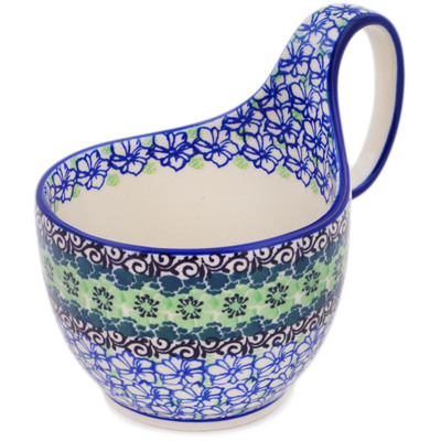 Bowl with Loop-Handle 6"