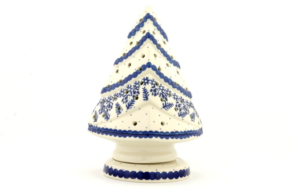 Christmas Tree Candle Holder 8"