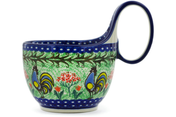 Bowl with Loop-Handle 6"