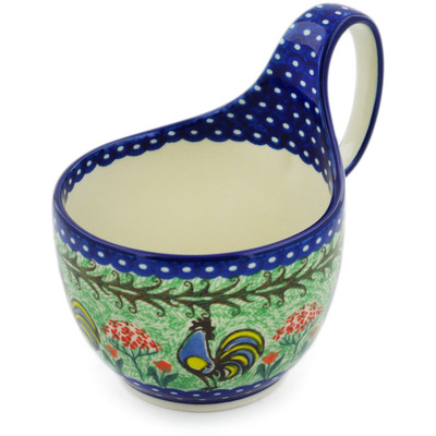 Bowl with Loop-Handle 6"