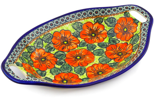 Bowl with Handles 13"