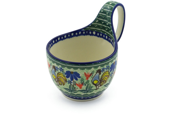 Bowl with Loop-Handle 6"