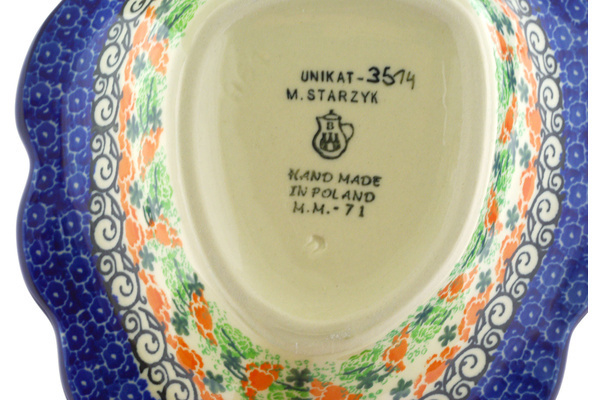 Leaf Shaped Bowl 10"