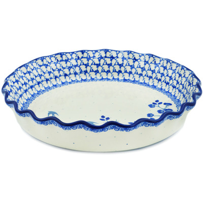 Fluted Pie Dish 10"