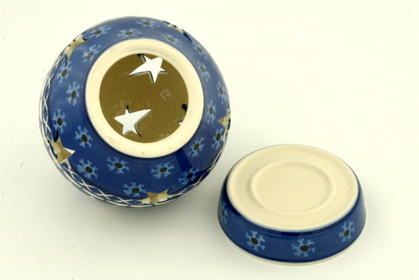 Globe Shaped Candle Holder 5"