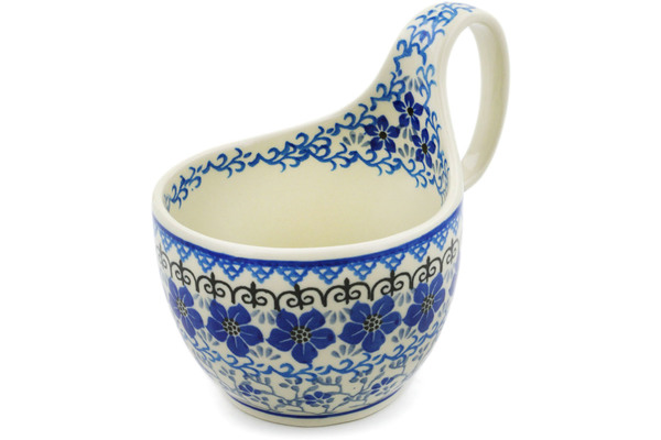 Bowl with Loop-Handle 6"