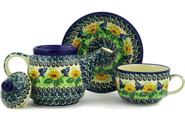 Tea Set for One 17 oz