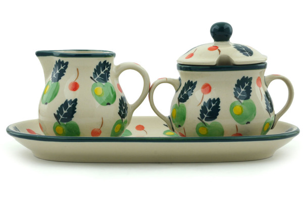 Sugar and Creamer Set 10"