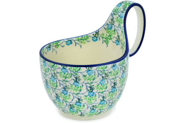 Bowl with Loop-Handle 6"