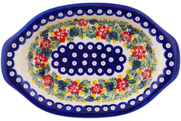 Platter with Handles 13"