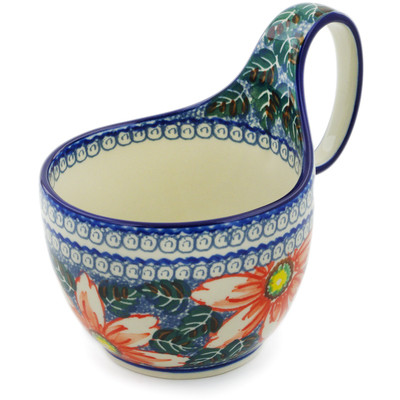 Bowl with Loop-Handle 6"