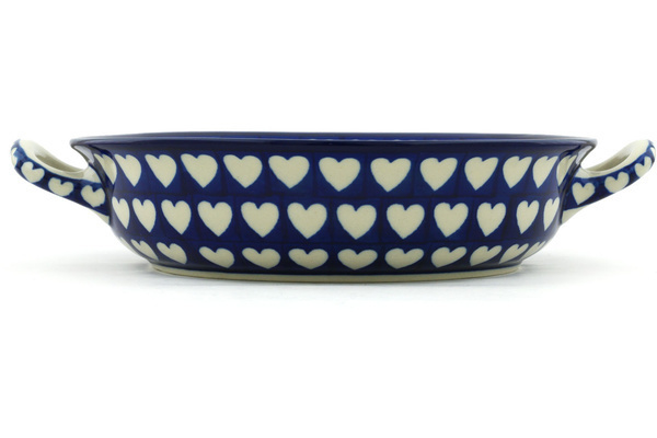 Round Baker with Handles 10"