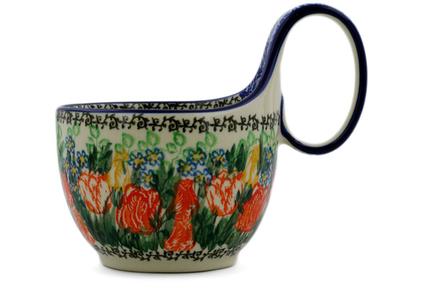 Bowl with Loop-Handle 6"