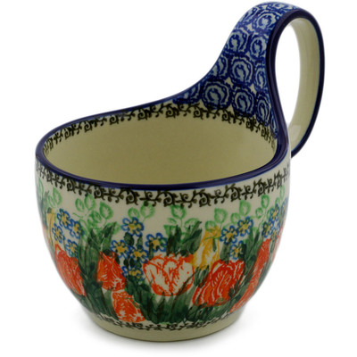 Bowl with Loop-Handle 6"