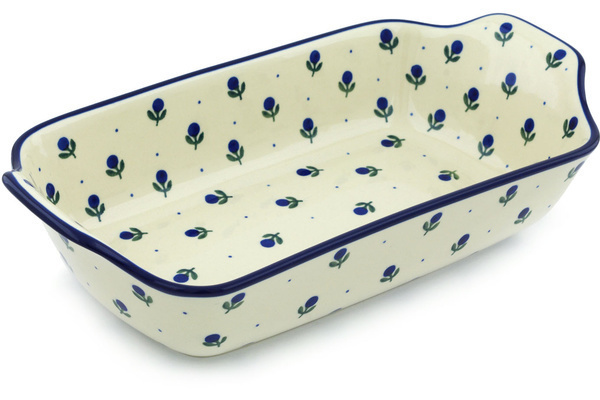 Rectangular Baker with Handles 14"