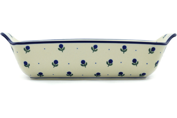 Rectangular Baker with Handles 14"