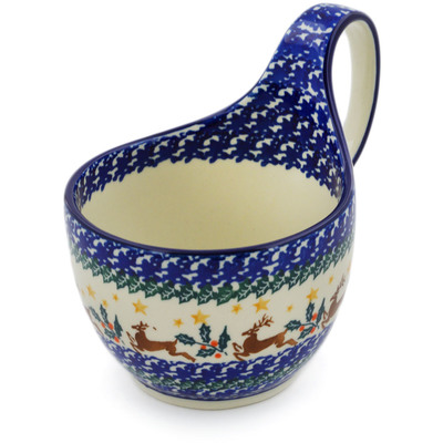 Bowl with Loop-Handle 6"