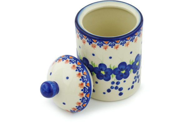 Jar with Lid with Opening 6"