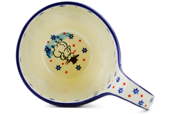 Bowl with Loop-Handle 6"