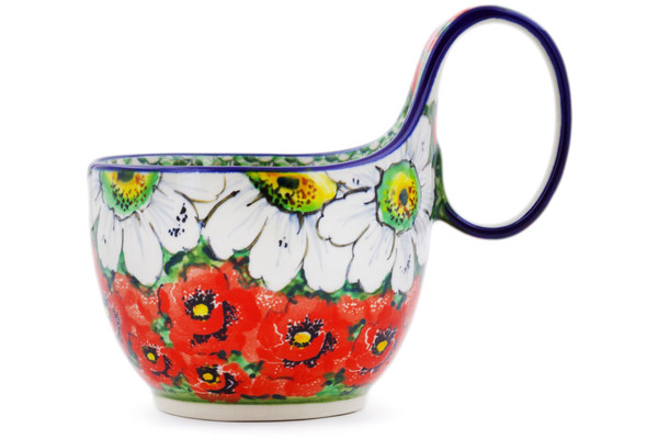 Bowl with Loop-Handle 6"