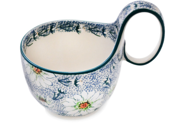 Bowl with Loop-Handle 6"