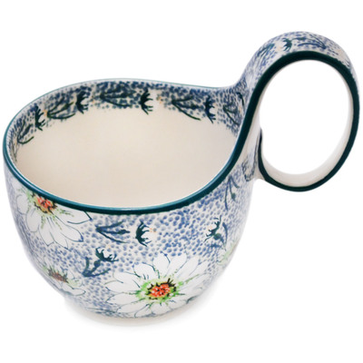 Bowl with Loop-Handle 6"