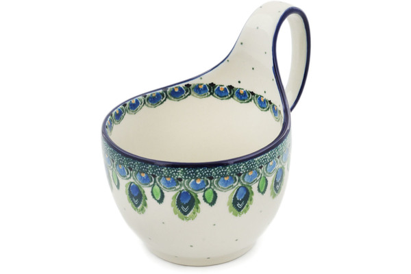 Bowl with Loop-Handle 6"