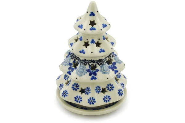 Christmas Tree Candle Holder 6"