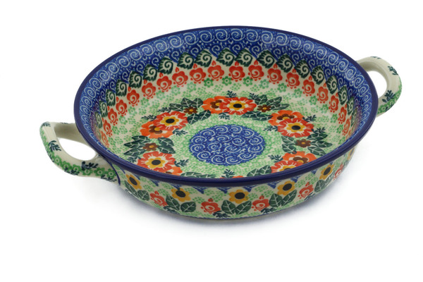 Round Baker with Handles 10"