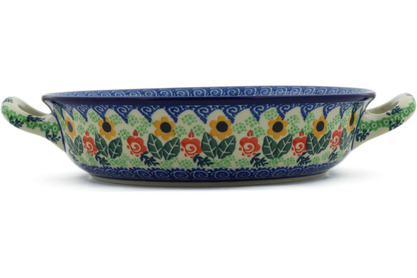 Round Baker with Handles 10"