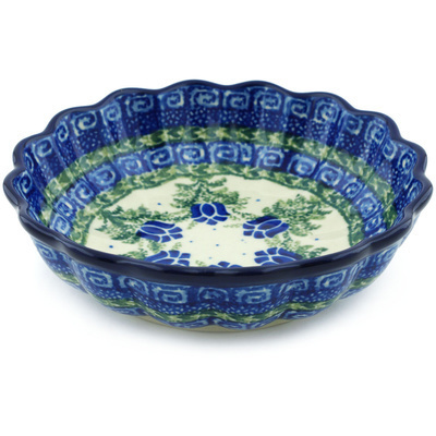 Scalloped Fluted Bowl 6"