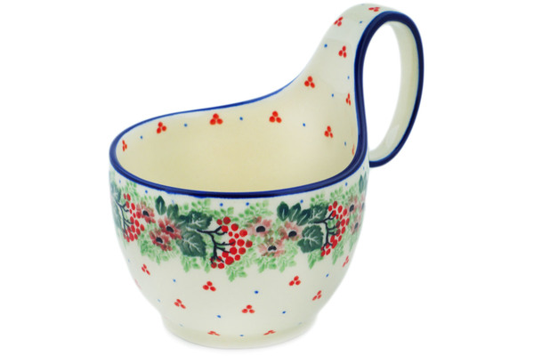 Bowl with Loop-Handle 6"