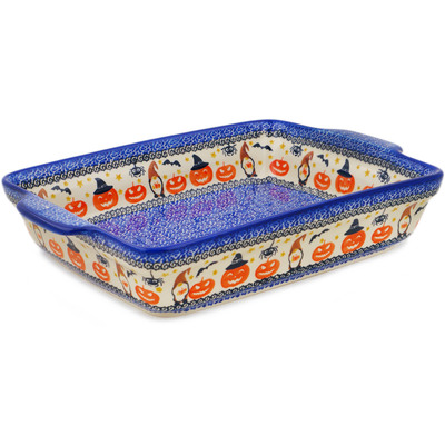 Rectangular Baker with Handles 15"