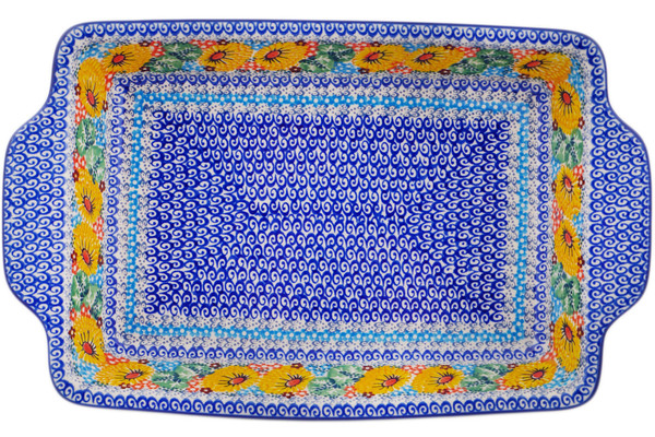 Rectangular Baker with Handles 13"