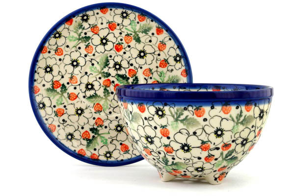 Colander with Plate 8"