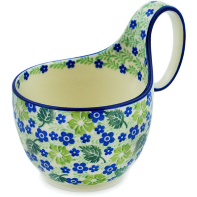 Bowl with Loop-Handle 6"