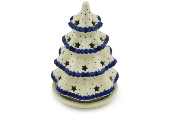 Christmas Tree Candle Holder 6"