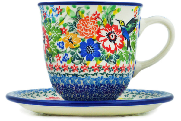 Cup with Saucer 10 oz