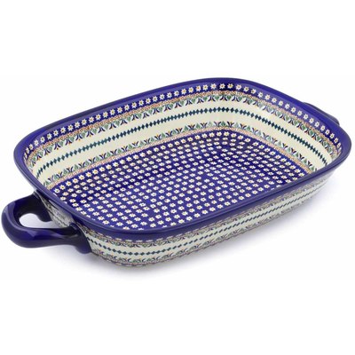 Rectangular Baker with Handles 18"