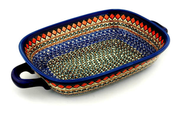 Rectangular Baker with Handles 18"