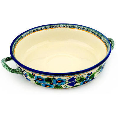 Round Baker with Handles 13"