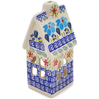 House Shaped Candle Holder 6"