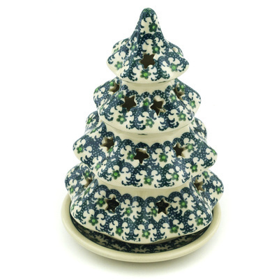 Christmas Tree Candle Holder 7"