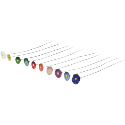 10-Piece Ceramic Flowers Set